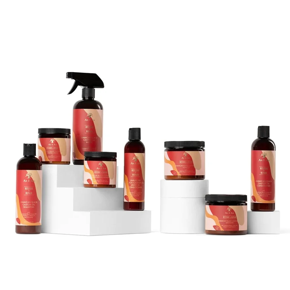 As I Am Restore & Repair Jamaican Black Castor Oil Shampoo 355ml - Image 3