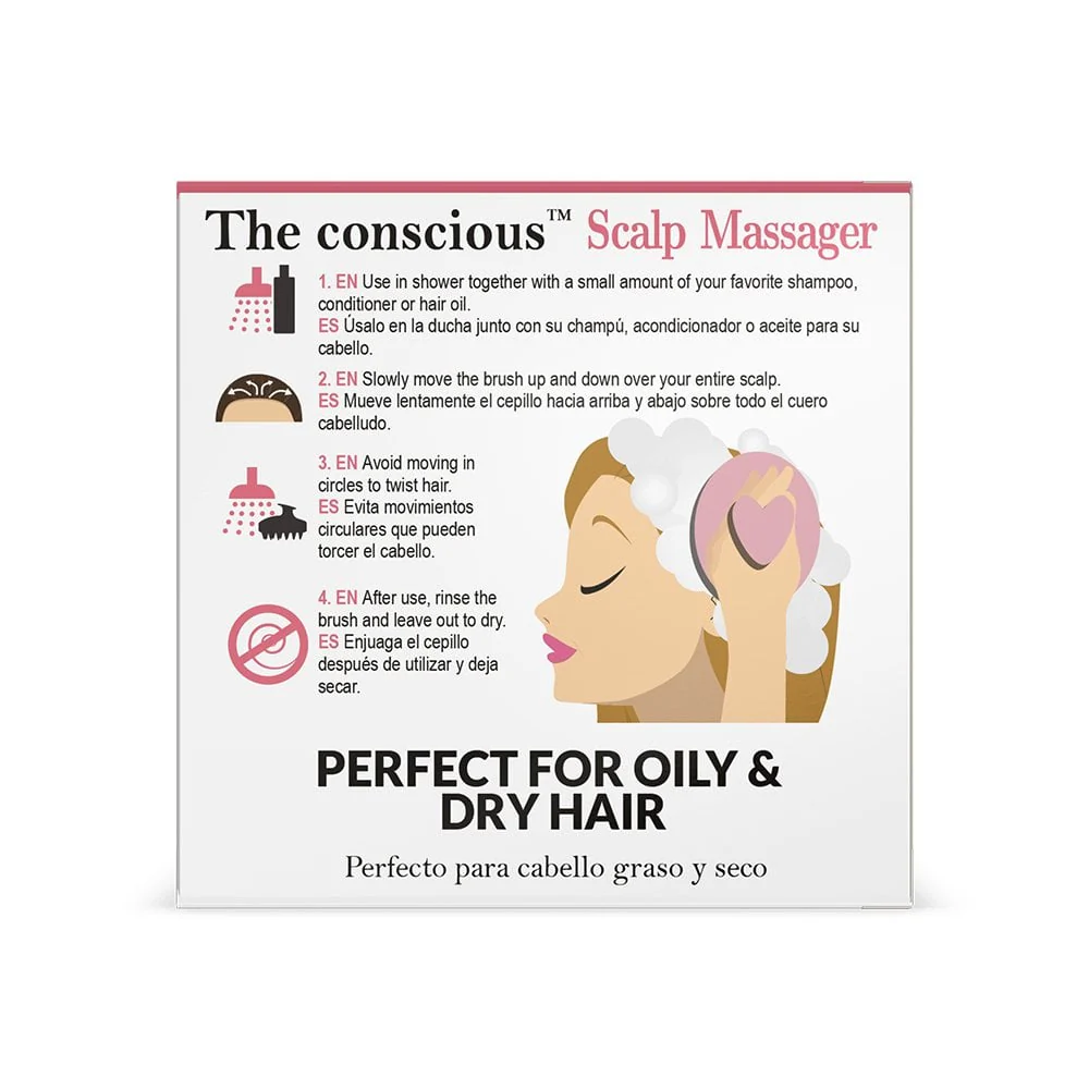 Biovene Essential Scalp Shampoo Brush Pink - Image 7