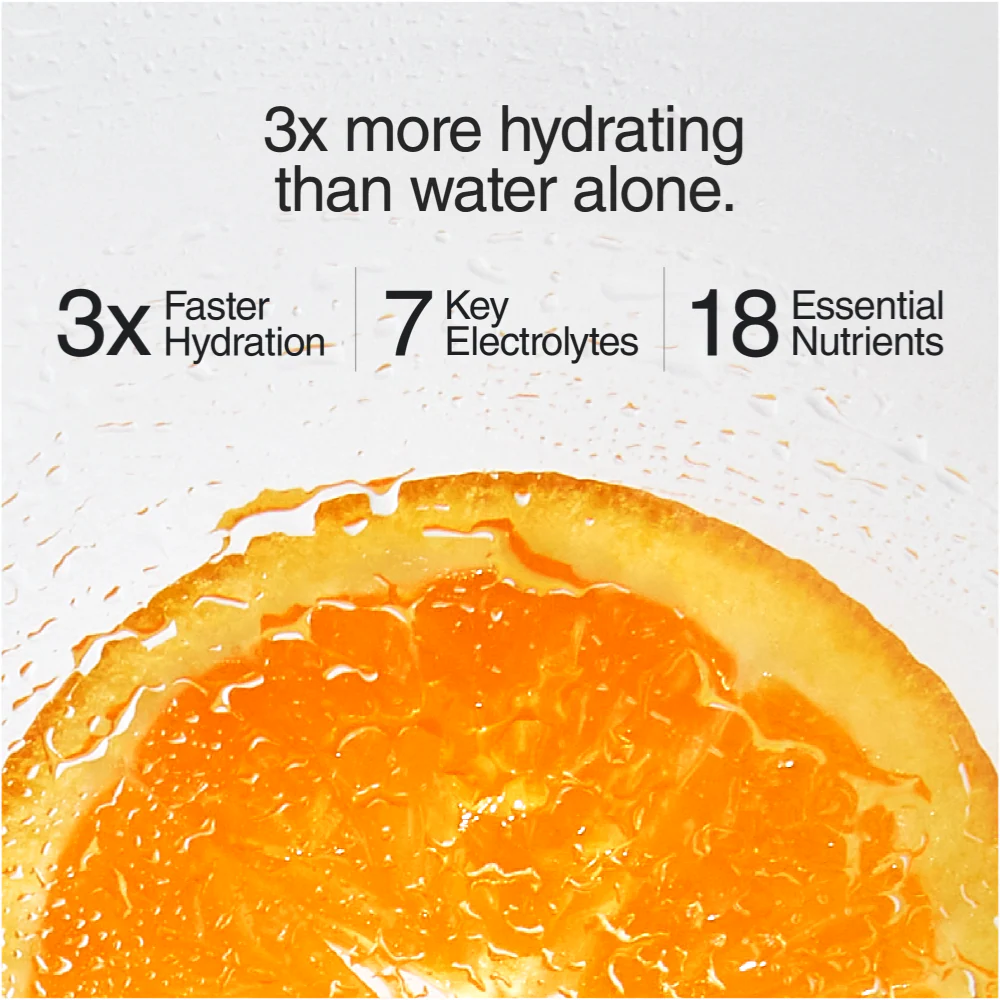 Phizz Daily 3-in-1 Hydration, Electrolytes & Vitamins Effervescent Tablets Orange 60 Tablets - Image 3